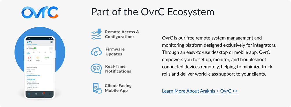 Part of the OVRC Eco System