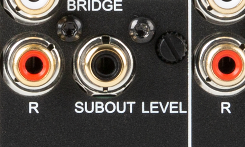 Upclose image of the subout level connection