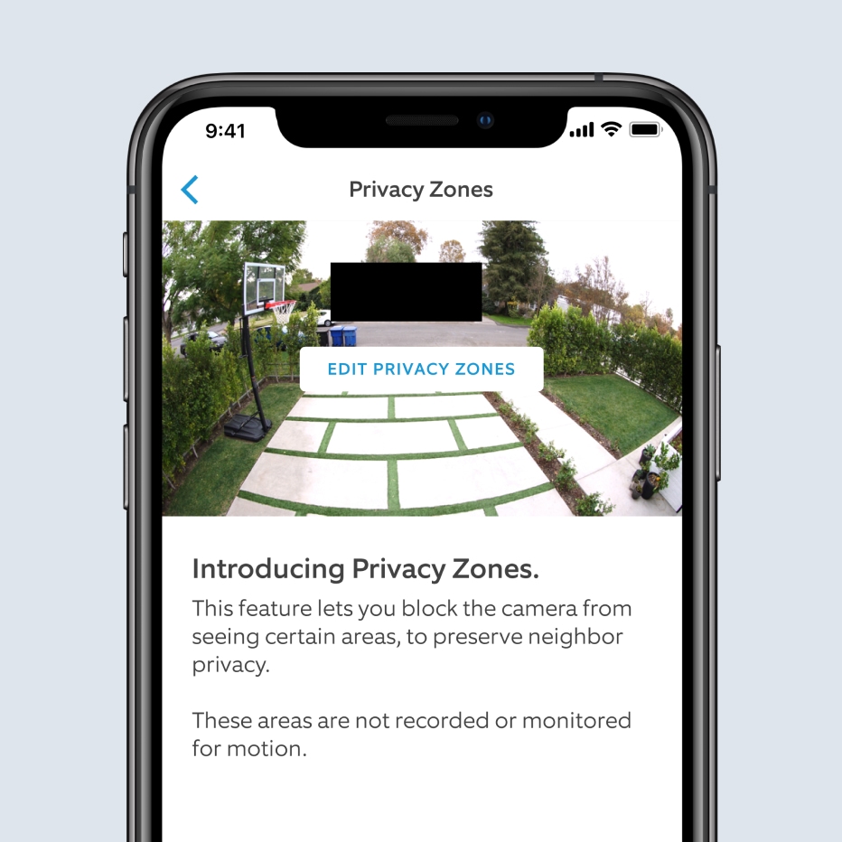 Customizable Privacy Zones