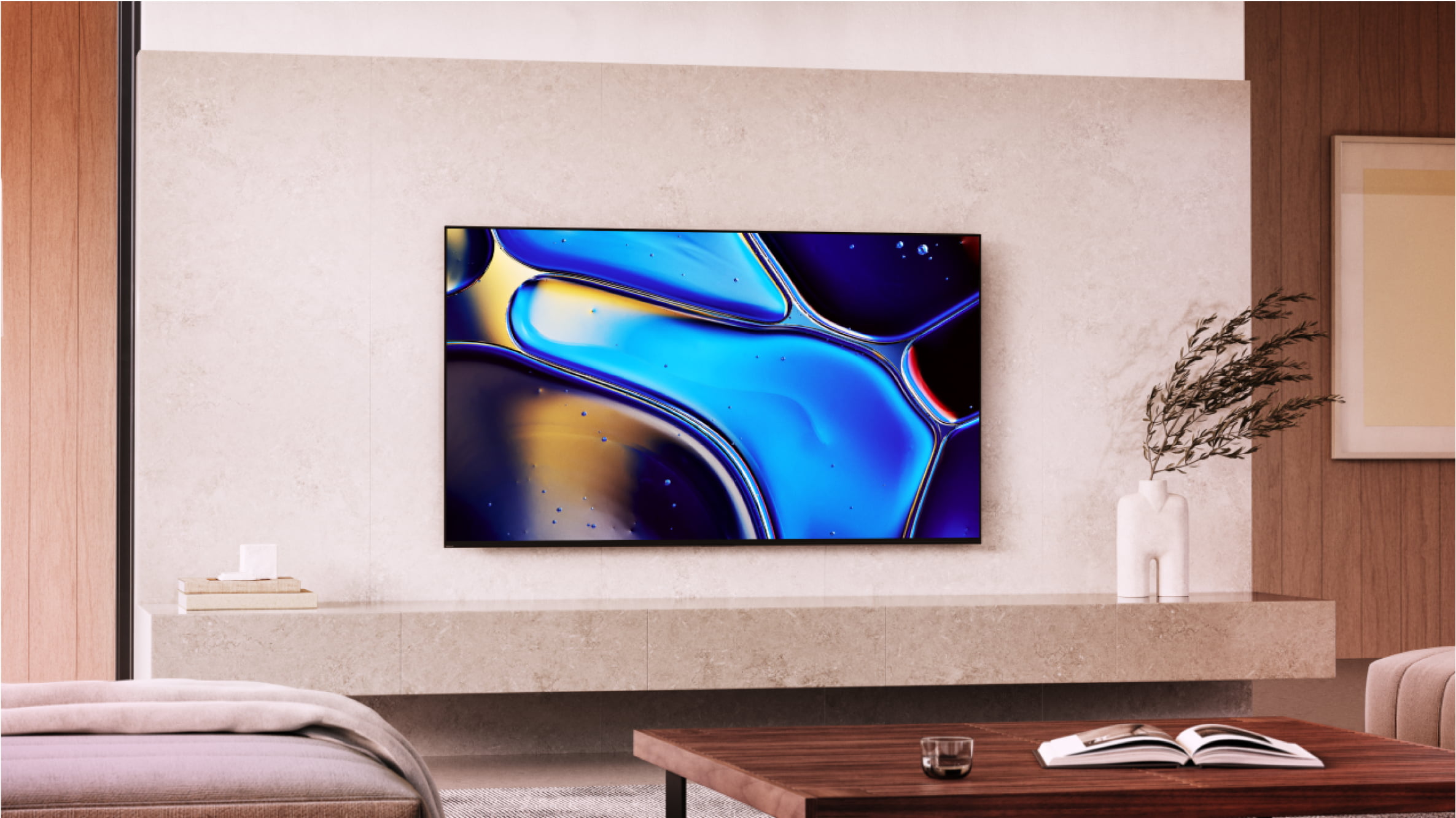 BRAVIA 8 Seamlessly blends into your wall