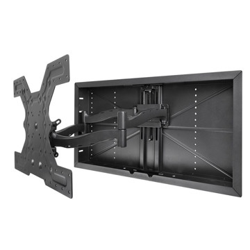 Picture of STRONG - VERSAMOUNT DUAL ARM IN WALL ARTICULATING MOUNT FOR 49-90IN DISPLAYS (BLACK)
