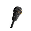Picture of WATTBOX - 360 ROTATING MALE POWER CORD 90 DEGREE ANGLE 3 PRONG EXTENSION CORD - 10FT (BLACK)