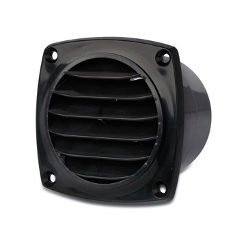 Picture of COOL COMPONENTS - CABINET VENT FAN WITH POWER SUPPLY (BLACK)