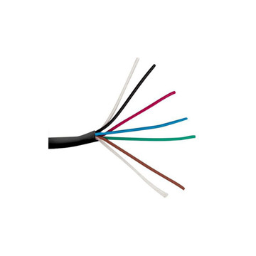 Picture of SCP CONTRACTOR SERIES 6C/16 AWG, 26 STRAND BC, LED RGB-TW CABLE, UNSHIELDED, UL CMR CL2/3R FT4
