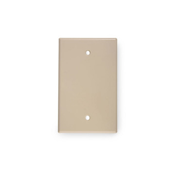 Picture of WIREPATH - BLANK STANDARD WALL PLATE - IVORY