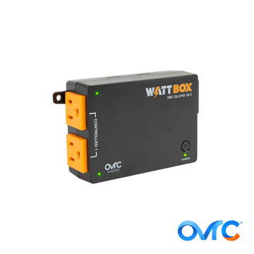 Picture of WATTBOX - ULTRA COMPACT IP POWER OUTLETS - WIFI OR WIRED - 2 OUTLETS - 1 CONTROLLED BANK
