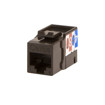 Picture of WIREPATH - CAT 5E UTP KEYSTONE JACK 90 DEGREE WITH IDC CAP (BROWN)