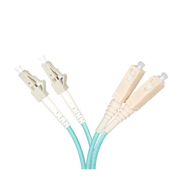 Picture of WIREPATH - SSF DUPLEX MULTIMODE OM3 LC-SC PATCH CORD (1 METER)