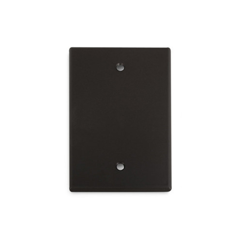 Picture of WIREPATH - BLANK MIDI WALL PLATE (BLACK)