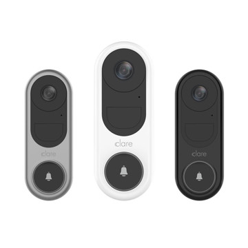 Picture of CLAREVISION SMART VIDEO DOORBELL 2MP W/ FULL-HD 1080P 30 FPS, 16GB MICRO-SD CARD