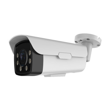Picture of CLAREVISION 8MP MOTORIZED VARIFOCAL IP BULLET CAMERA, 2.7-13.5MM, STARLIGHT, WDR, 60M IR, WHITE