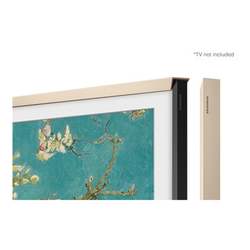 Picture of SAMSUNG - CUSTOMIZABLE TRIM FOR 65IN THE FRAME TV - SAND GOLD METAL/BEVELED
