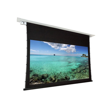 Picture of DRAGONFLY - RECESSED MOTORIZED TAB TENSION 110 IN.  MATTE WHITE PROJECTION SCREEN (16:9)