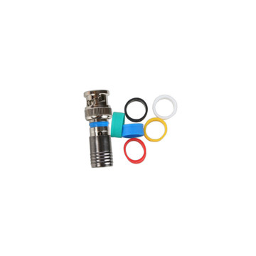 Picture of BINARY - BNC MALE COMPRESSION CONNECTOR - RG6 QUAD (20/BAG)