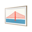 Picture of SAMSUNG - CUSTOMIZABLE TRIM FOR 50IN THE FRAME TV - MODERN TEAK
