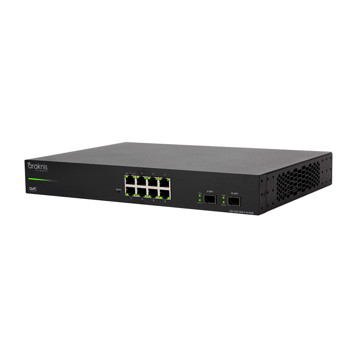 Picture of ARAKNIS - 320-SERIES 8-PORT L2 MANAGED GIGABIT SWITCH WITH FULL POE+ AND FRONT PORTS
