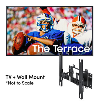 Picture of SAMSUNG - THE TERRACE 65IN LST9 QLED 4K UHD / THE TERRACE WALL MOUNT BUNDLE